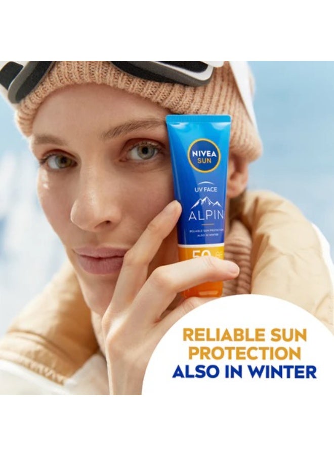Nivea Sun Alpin Sun Face Cream SPF50 50 ml - Image 3